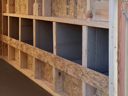Chicken Coop Extended Nesting Boxes